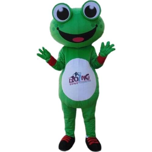 Funny Frog Costume Cosplay Outfits Adult Women Men Cartoon Mascot costume For Carnival Festival Commercial Activity
