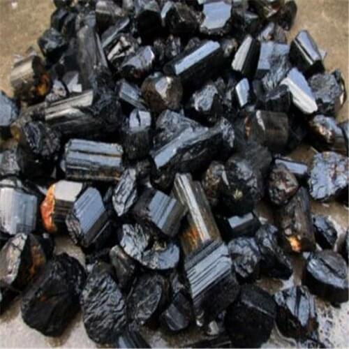 1 kg, black crystal block crystal specimen set, black crystal household decoration