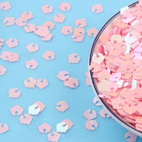 10g/lot 7mm Bell Shape Loose Sequins for Crafts Nail Arts Confetti PVC Laser Sequin Paillettes Christmas Decoration Accessories