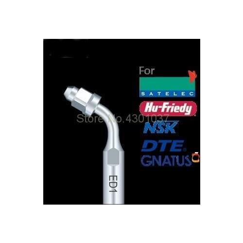 2pcs ED1 Ultrasonic Scaler Scaling Tips fit SATELEC NSK GNATUS DTE HU-FREIDY Handpiece Tip Dental Tools