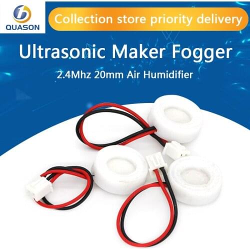 20mm 2.4Mhz Ultrasonic Mist Maker Fogger Atomizing Transducer Oscillating Blade Piezoelectric Ceramic Air Humidifier Accessories