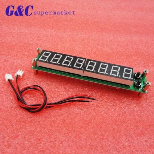 Digital Frequency Counter Meter 8 Digits 0.56" 0.1MHz to 60MHz Green LED Cymometer RF Signal Input Herz Moduel diy electronics