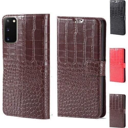 For Samsung S20 Crocodile design Flip Leather Wallet Phone Case For Samsung Galaxy S20 FE Phone cover card slot