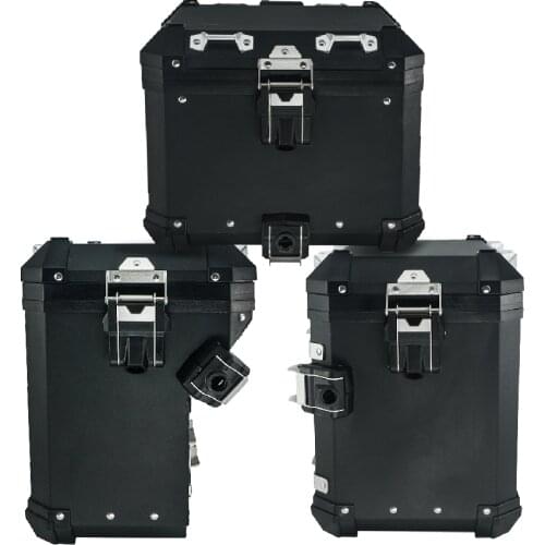 For VERSYS-X 300 2017-2021 Motorcycle Top Case Panniers Saddlebag Aluminum Luggage Box Rack Stainless Steel Bracket