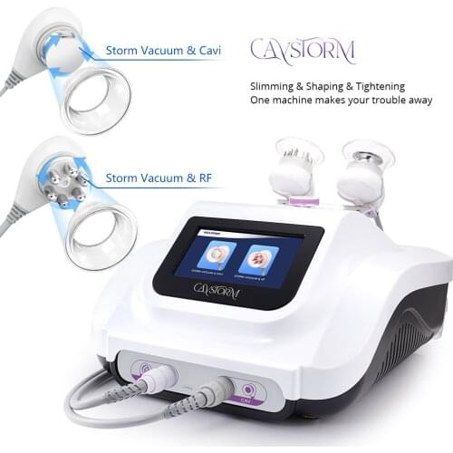Hot Sale Product CaVstorm 40K Ultrasonic Cavitation 3.0 Weight Loss RF Vacuum Cup Body Slimming Skin Tightening Beauty Machine