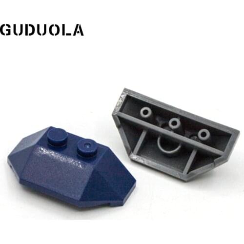 Guduola Wedge 2x4 Triple (47759) MOC Brick Building Block Toys Parts 30pcs/LOT