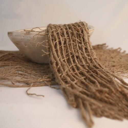 Newborn Girl Boy Photography Thick Line Blanket Basket Accessories Props Baby Photo Shoot Cotton Blanket Infant fotografia Props