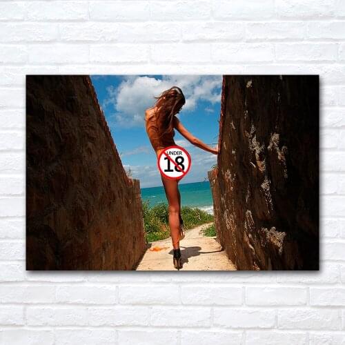 Sexy Long-legged Girl Canvas Painting Wall Art Pictures Modern Posters And Prints Living Room Corridor Home Decor