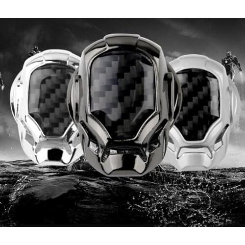 One Button Ignition Key Decorative Ring Cover Car engine start / stop button For BMW Benz And other models Accessories Sticker