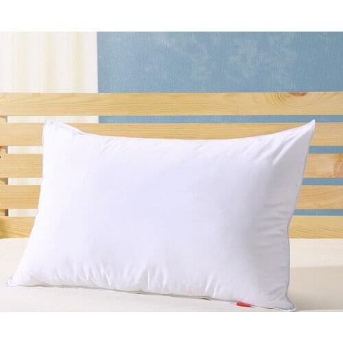 Medium 90% white goose down pillow European size 26*26 inches filled 34 oz free shipping factory wholesale
