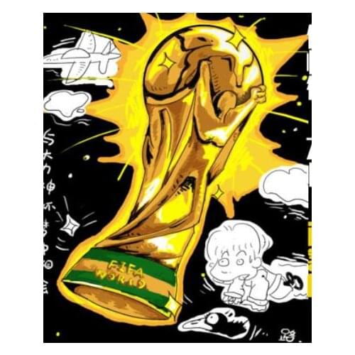 Russian World Cup trophy model World Cup trophy cup football cup trophy fans documentary Home wedding dies