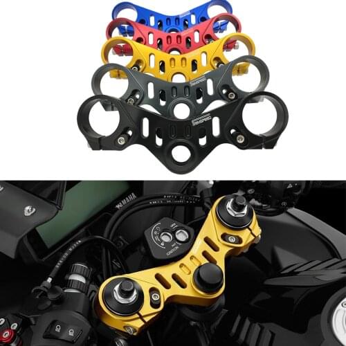 SEMSPEED For YAMAHA YZF R15 V3.0 V3 VVA 2018 2019 2020 Motorcycle Accessories Fork Direction Upper Holder Protection Link Plate