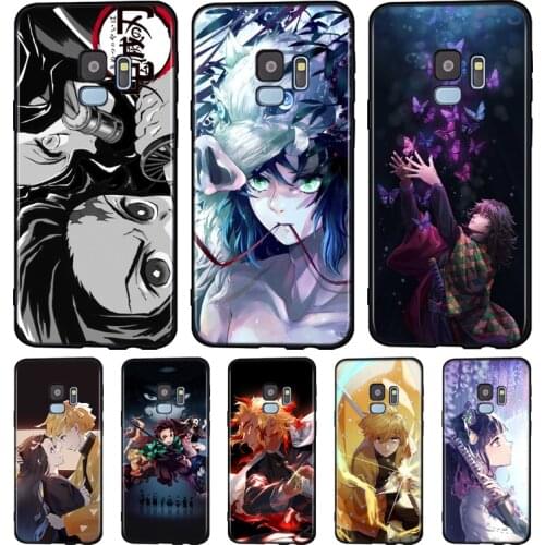 Kimetsu No Yaiba Anime Silicone Case For Samsung Galaxy A9 A8 A7 A6 A6S A8S Plus A5 A3 Star 2018 2017 2016 Phone Case