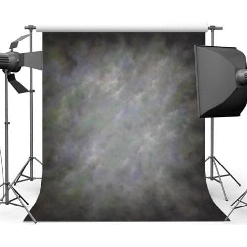 Mehofoto Vintage Abstract Texture Backgrounds for Portrait Photography Old Master Smoke Grey Backdrop for Photographic Studio
