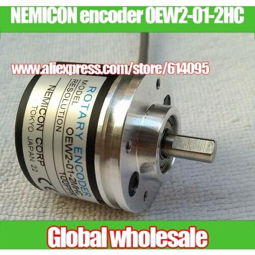 1pcs Japan NEMICON OEW2-01-2HC optical rotary encoder / 100 line 100P / R NEMICON Small speed optical rotary encoder