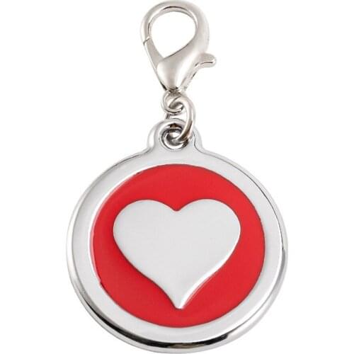 1pc Personalized Cat Dog ID Tag Free Engraving For Doggie Collar Pet Charm Name Pendant Necklace Puppy Accessory