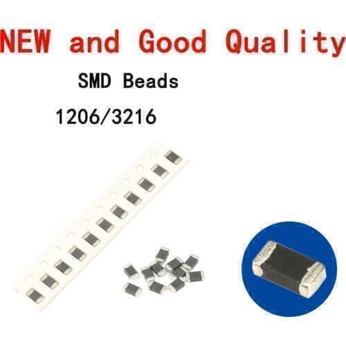 100pcs/Lot 1206/3216 SMD Beads 470R 470 ohm 400mA ±25% 100MHz New and Good Quality