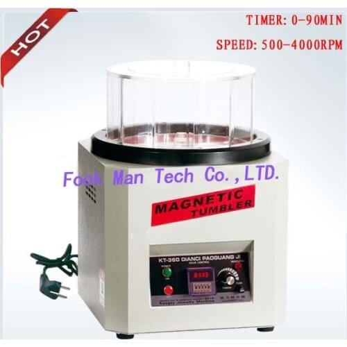 1300g Capacity Jewelers Tools Jewellery Magnetic Tumbler Extra Large Ring Jewelry Polishing Machine
