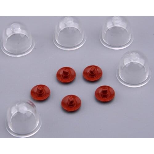 5 Primer Bulbs 5 Check Valves Plastic Accessories Fit For Hyundai HYBC5200 52cc 2-Stroke Trimmer