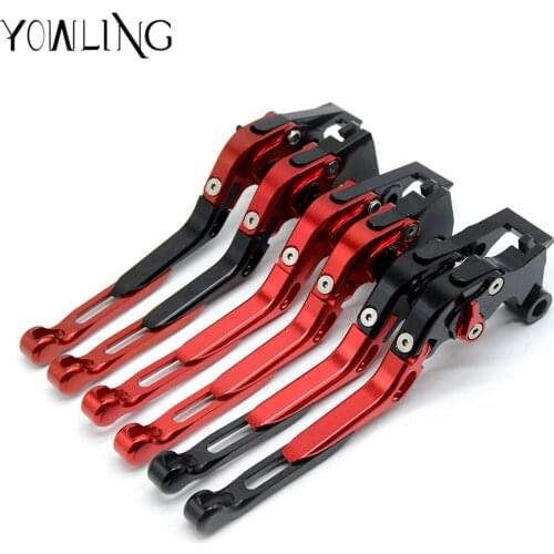 Motorcycle CNC aluminum Folding Adjustable Brake Clutch Levers For Honda XL600 LMF 1985-1986 XRV750 L-Y Africa Twin 1990-2003