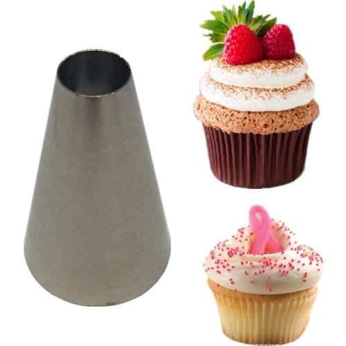 #805 Cake Decorating Tools Big Stainless Steel Icing Piping Cream Nozzles Tips Bakeware Pastry Tips Cupcake Baking Pastry Tools