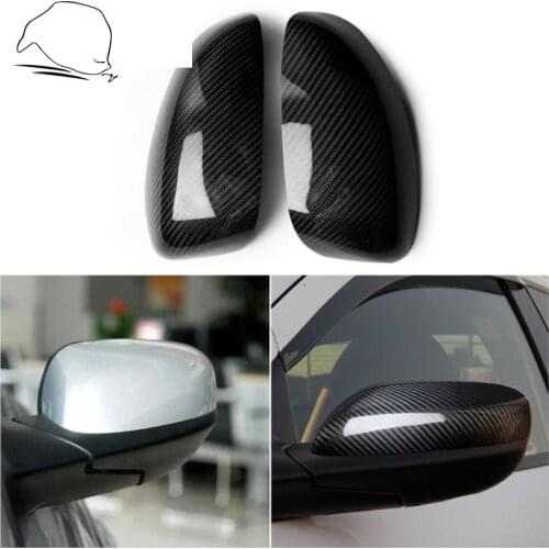 For Mazda RX-8 2004-2011 Carbon Fiber Cover Rear-View Mirror Covers Caps Replacement Car Side Rear Door Wing Modified Trim Shell