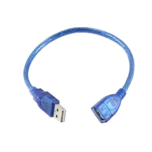 KSOL Short USB 2.0 A Female to Male Extension Cable
