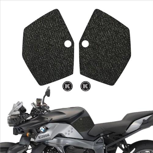 Motorcycle fuel tank pad tank grip protection sticker KSHARPSKIN knee grip side applique for BMW 04-09 K 1200 R 08-12 K 1300 R