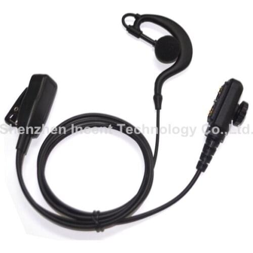 VOIONAIR 2pcs/lot Ear Hook Earpiece Earphone Headset PTT for Hytera PD700 PD780 PD580 HYT Radio