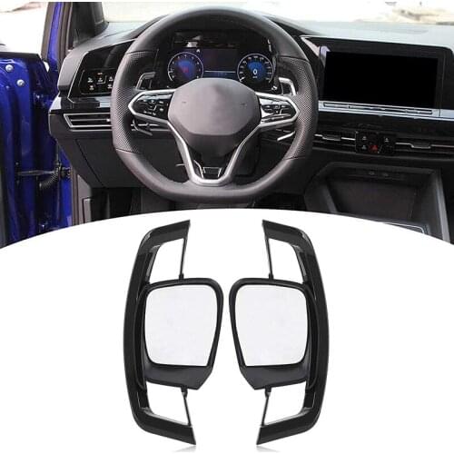 Pair Steering Wheel Paddle Shifter Extension Blade Fit for Golf MK8 GTD/GLI/R 2020+ Shift Extension Car Accessories