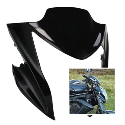 Motorcycle Front Fairing Stay Bracket Mount Panel Carrier For Kawasaki ER6N 2012-2016 Ribbed Design Motorcycle Accessories