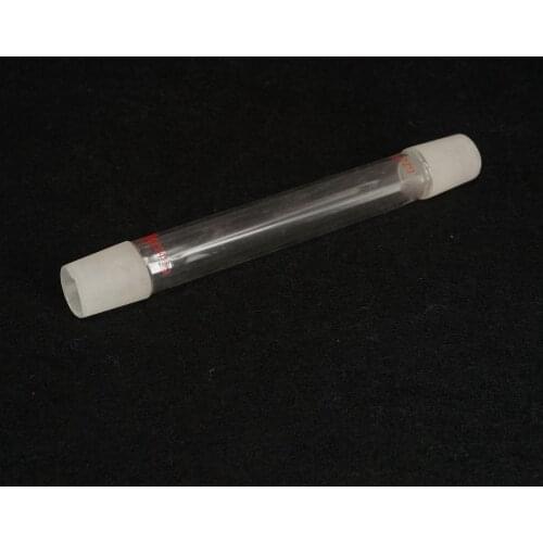 24/29 Both Male Joint Glass Straight Connecting Adapter Tube Lab Glassware