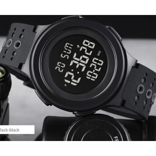 SKMEI Mens Sports Watches Dive 50m Digital LED Military Watch Men Casual Electronics Wristwatches relojes hombremontre homme