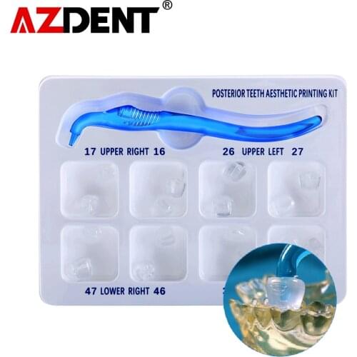 Dental Posterior Teeth Aesthetic Printing Mould Kit Dental Restoration Filling Tools