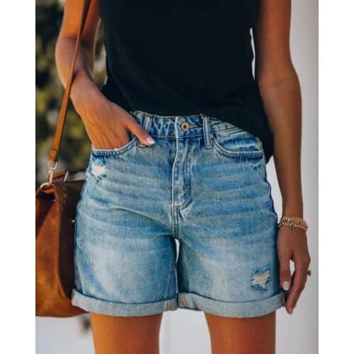 Женские классические шорты WICCON China At AliExpress