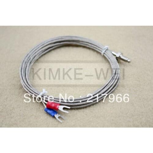 20pcs 1m CABLE K-Type Thermocouple Control Temperature Controller 0-800C Sensor Probe XNQQLZ-07
