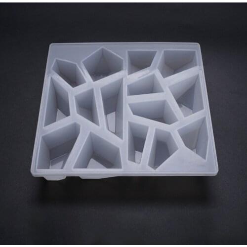 3D Crystal Irregular Stone Silicone Mold for Epoxy Resin Jewelry Making DIY Crafts