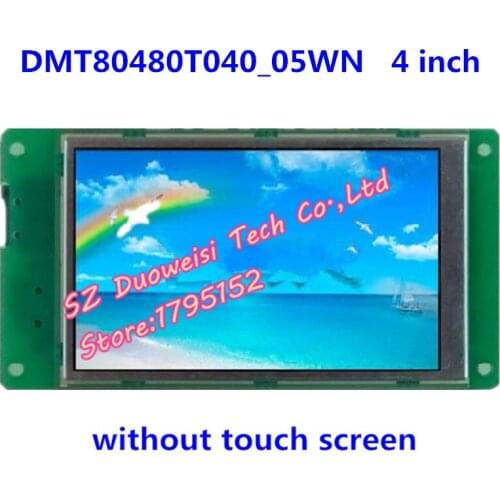 DMT80480T040_05WN 4-inch LCD screen industrial serial non-touch screen DGUS