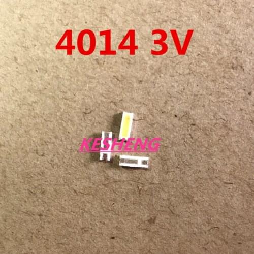 4014 LED backlight 0.2 W SMD 4014 LED diode 3V cold white 20LM LCD backlight for TV TV application 500PCS