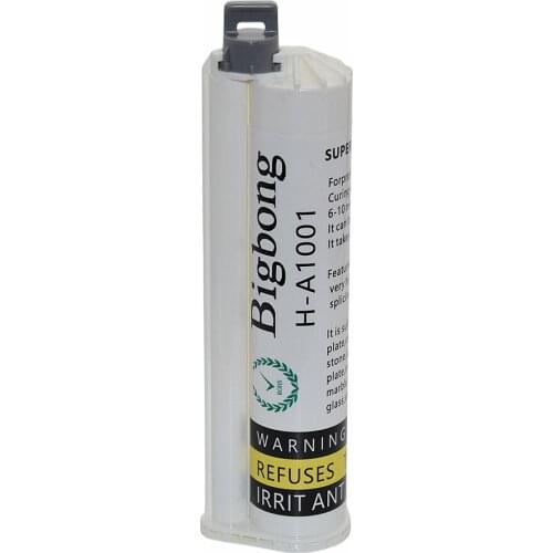 75ml Glue Adhesive 10:1 Two-Component Strong Adhesives Grey AB Glues for Wood Metal Plastic Ceramic Stone Seamless Splicing