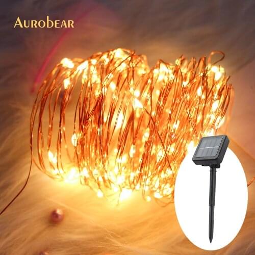 Светодиодные гирлянды с прозрачным проводом Aurobear China At AliExpress