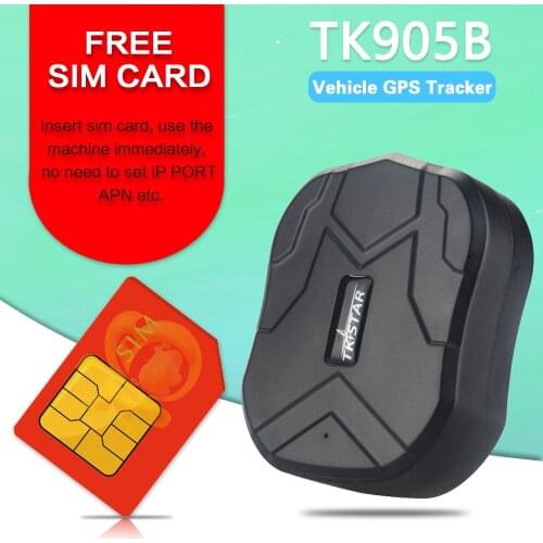 Car GPS Tracker TK905B GPS Locator Vehicle Tracker TKSTAR 150Days Magnets Waterproof Realtime Car Tracking Device Free APP Track
