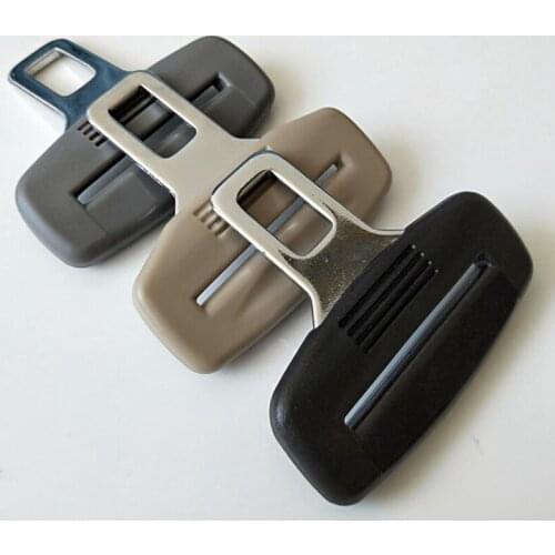 Car seat belt lock tongue accessories lock buckle modification Seat belt accessories 2.1 curved lock tongue