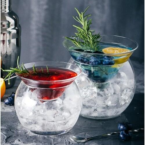Free Shipping 4PCS Cocktail Glasses Martini Glass Juice Glass Drinkware Set of 4