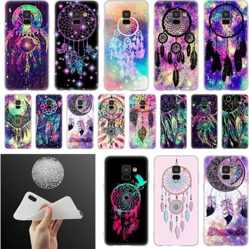 Midnight Dream catcher Phone Case For Samsung Galaxy A10 A20 A30 A40 A50 A60 A70 A6 A8 Plus A7 A9 2018 A3 A5 2017 Soft Cover