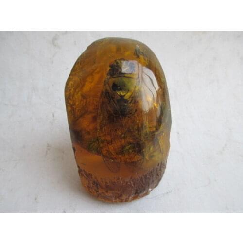 Exquisite Ancient Chinese Collection Decoration Resin Cicada Art