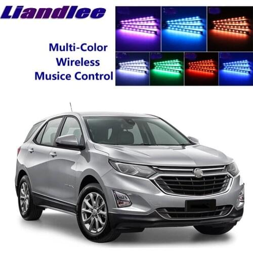 LiandLee Car Glow Interior Floor Decorative Atmosphere Seats Accent Ambient Neon light For Holden Volt 2010~2019