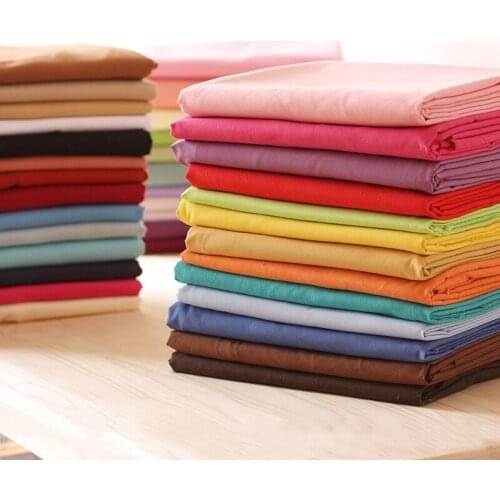 235cmx100cm Washed Cotton Fabric Solid Color Wide Bed Sheet Duvet Cover Bedding Curtain Bed Curtain DIY Apparel Sewing Fabric
