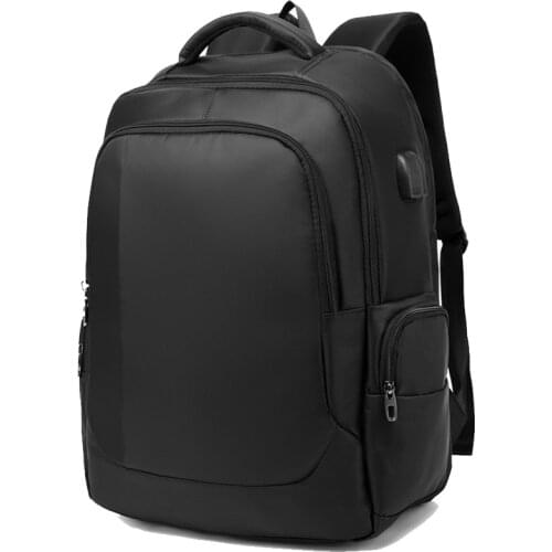NANCY TINO 17in Computer Backpack Business Travel Backpack with USB Charging and Earphone Hole