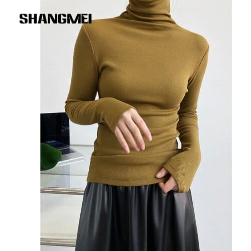 Женские длинные футболки SHANGMEI China At AliExpress